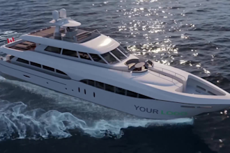 create this awesome luxury yacht video for your logo