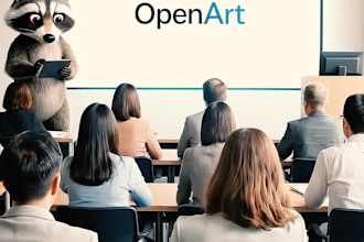 create an animated advertisement for your ai startup