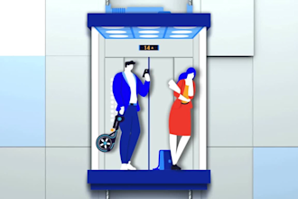 create a dynamic individual animated company video