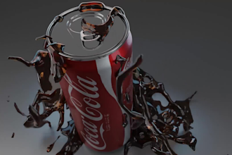 make 3d product animation