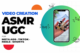 create an engaging asmr video ad for your product