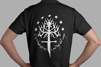 create custom and unique 25 svg designs and tshirt designs, etc