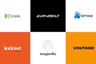 create professional business logo design for your business brand