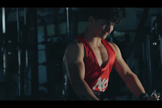 edit your workout, fitness, yoga and gym videos for youtube, instagram or tiktok