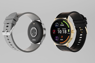 produce 3d watch animation and design 3d watches