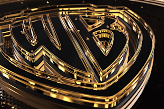 create professional 3d logo reveal animations