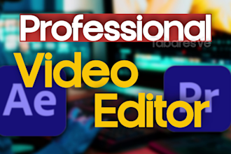 professional video editing for youtube social media and ads