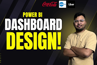 be your data analyst and build interactive power bi dashboard