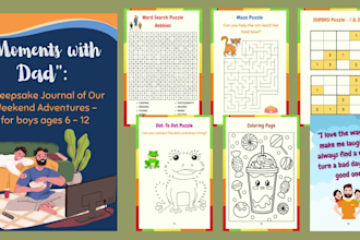design activity and coloring books for children and adults