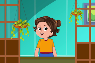 make colorful 2d kids learning videos and stories