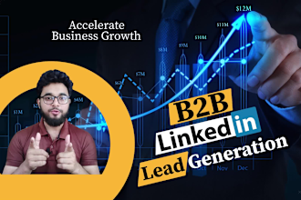 do b2b lead generation, lead list building by using linkedin sales navigator