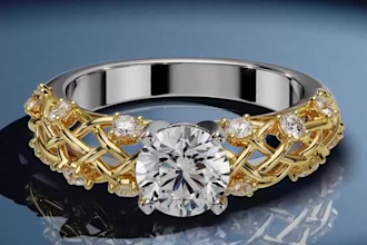 3d cad jewelry design, jewelry rendering, 3d printable jewelry for printing