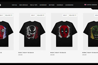 design wordpress streetwear website clothing website streetwear website redesign
