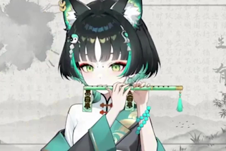 create live2d vtuber model, 2d vtuber design, anime character, vtube studio