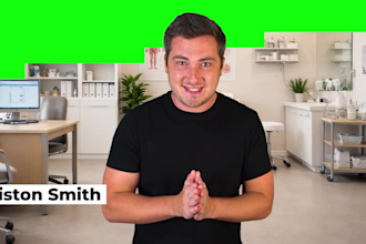 be your american green screen spokesperson