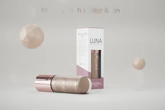 do viral 3d cosmetic animation, cgi product promotion, vfx commercial ads