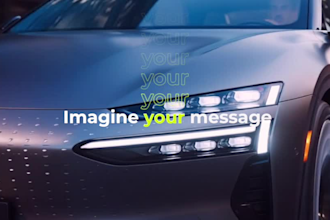 create a stunning brand commercial video