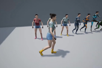 do 3d unreal engine game character animation, unity, 3d realistic animation, c4d