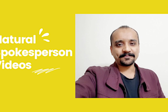 do natural selfie style indian english male spokesperson videos, tiktok ig ugc