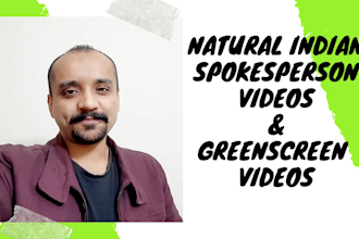 say anything as ugc tiktok ig natural indian english male selfie spokesperson