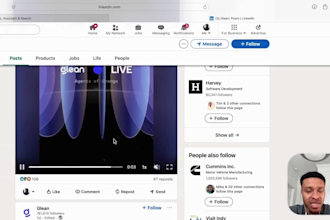 record saas website walkthrough with spokesperson explainer video for your brand