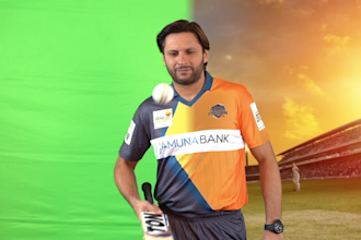 remove the green screen and composite it professionally