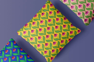 create seamless pattern for fabric, wallpaper and home decor