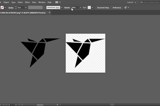 do manual vector tracing and raster to vector conversion