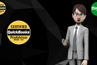 assist in quickbooks bookkeeping and quickbooks clean up