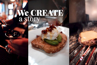 edit an engaging hype food or restaurant promo video editing