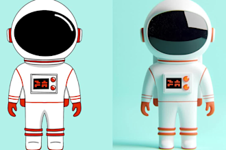 create high quality custom 3d nft art