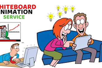 create engaging whiteboard animation explainer video for your business sales