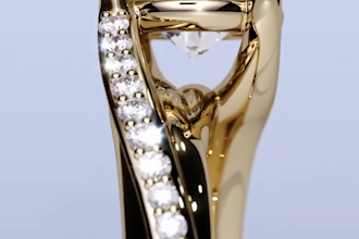 render realistic 3d jewelry model, 3d cgi jewelry design, 3d jewelry animation
