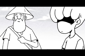 do HQ 2d traditional animation frame by frame line art animation 2d short film