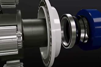 create 3d cutaway mechanical animation, 3d exploded view animation
