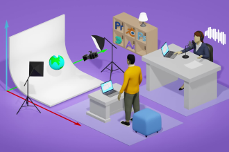 create a custom 3d isometric explainer video animation