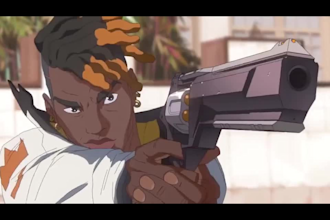 2d anime animation, anime animated music video, anime intro, cartoon animation