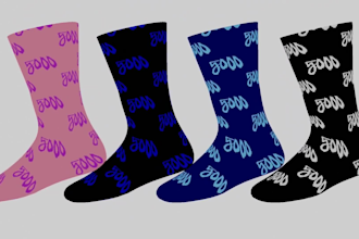 render cgi 3d industrial product design for socks, gloves, pants, fabrics, vest