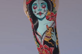 create a unique tattoo design and custom tattoo design