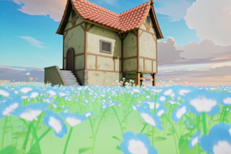 create a stylized 3d environment in unreal engine 5