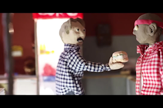 create quality claymation animation 3d character design stop motion, venice clay