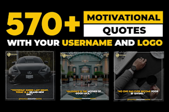 design 570 motivational quotes for instagram