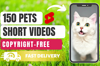 provide you viral funny pets videos or shorts for yt and fb