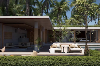create interior and exterior 3d modeling and rendering