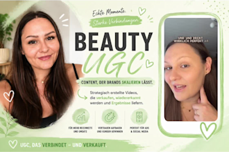 create german beauty ugc ads
