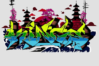 can create design graffiti