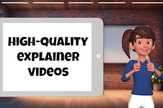 create 3d animation explainer videos