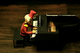 create a professional claymation stop motion animation video