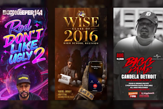 animate your flyer into a professional motion flyer