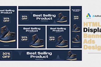 create HTML5 banner ads for google display network